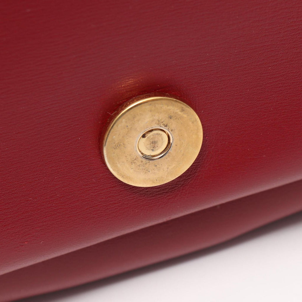 Gucci Shoulder Bag Ali Small GG Marmont Red Black Leather — view 5