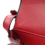 Gucci Shoulder Bag Ali Small GG Marmont Red Black Leather — view 7