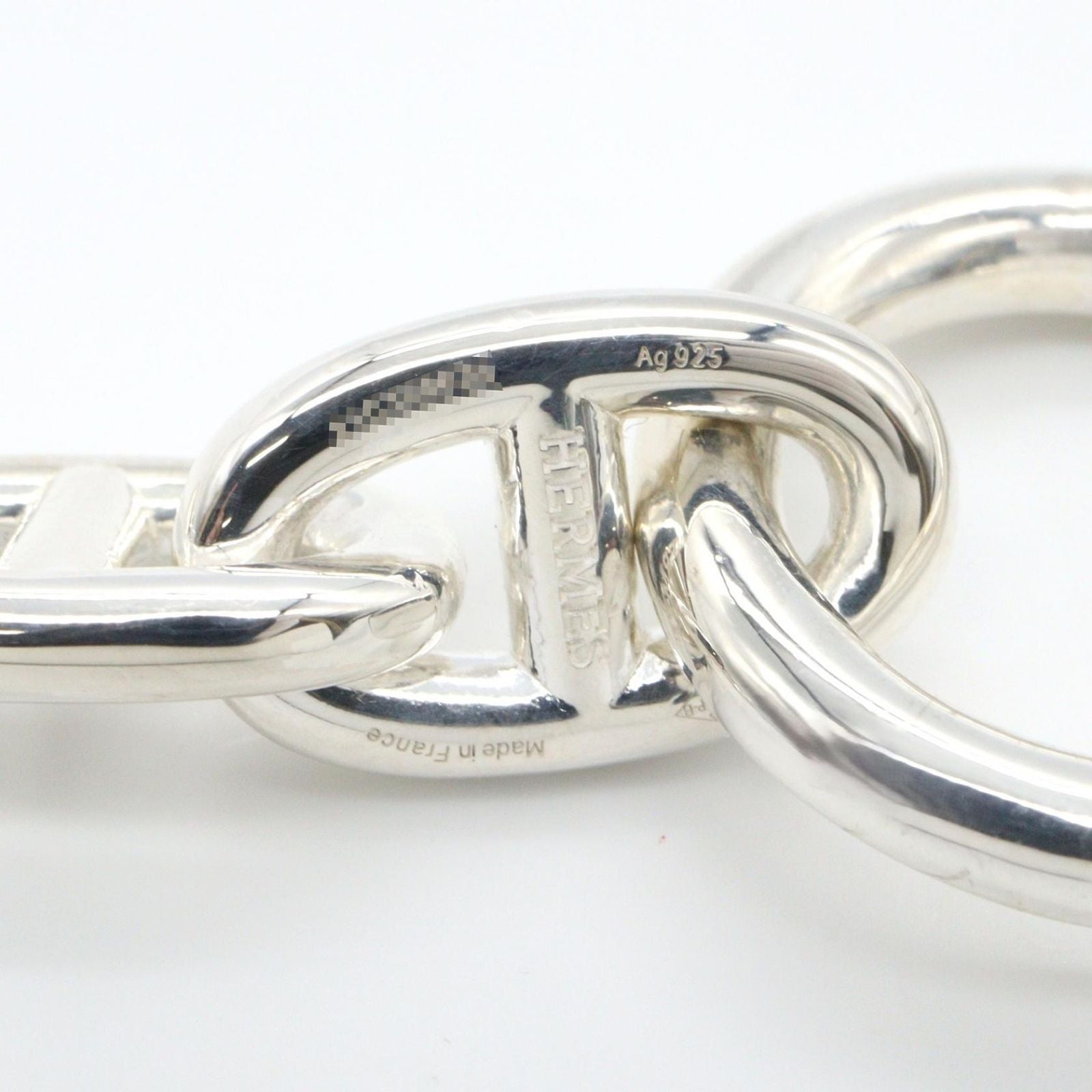 Hermes Bracelet Chaine D'ancre MM 14 Links 14.5 cm 925 Sterling Silver — view 4