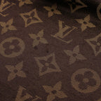 Louis Vuitton Shawl Monogram Silk Wool Scarf — view 6