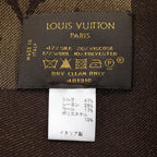 Louis Vuitton Shawl Monogram Silk Wool Scarf — view 3