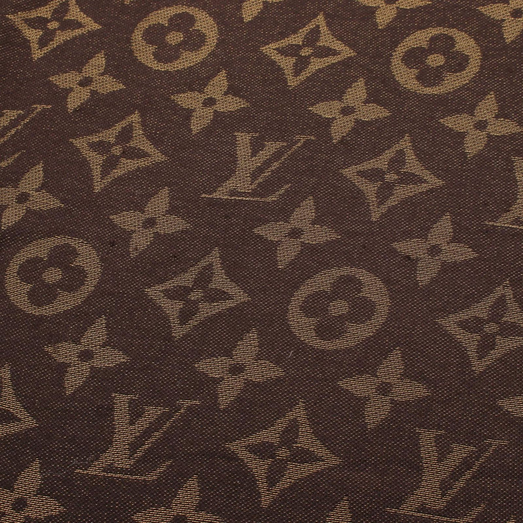 Louis Vuitton Shawl Monogram Silk Wool Scarf — view 9