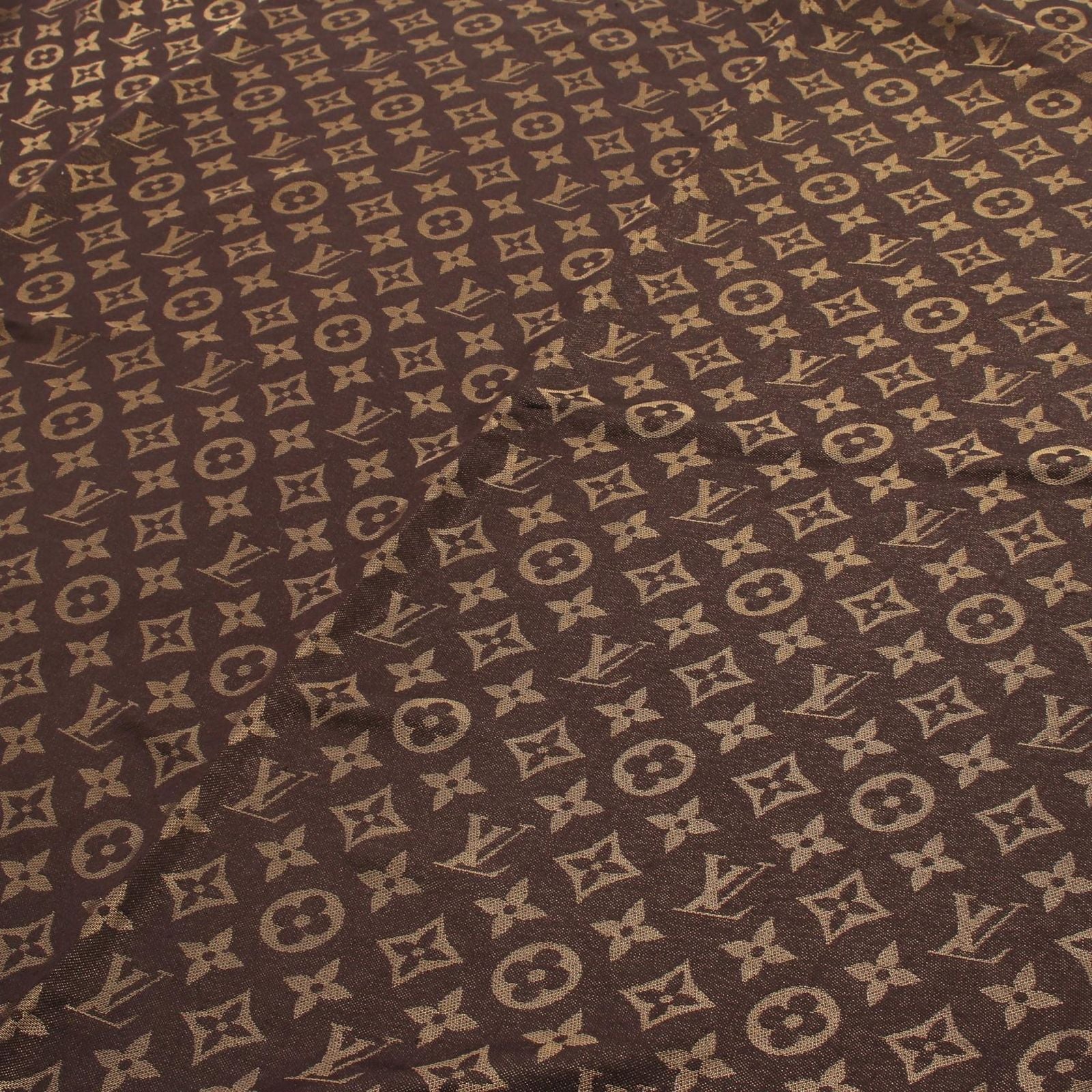 Louis Vuitton Shawl Monogram Silk Wool Scarf — view 2