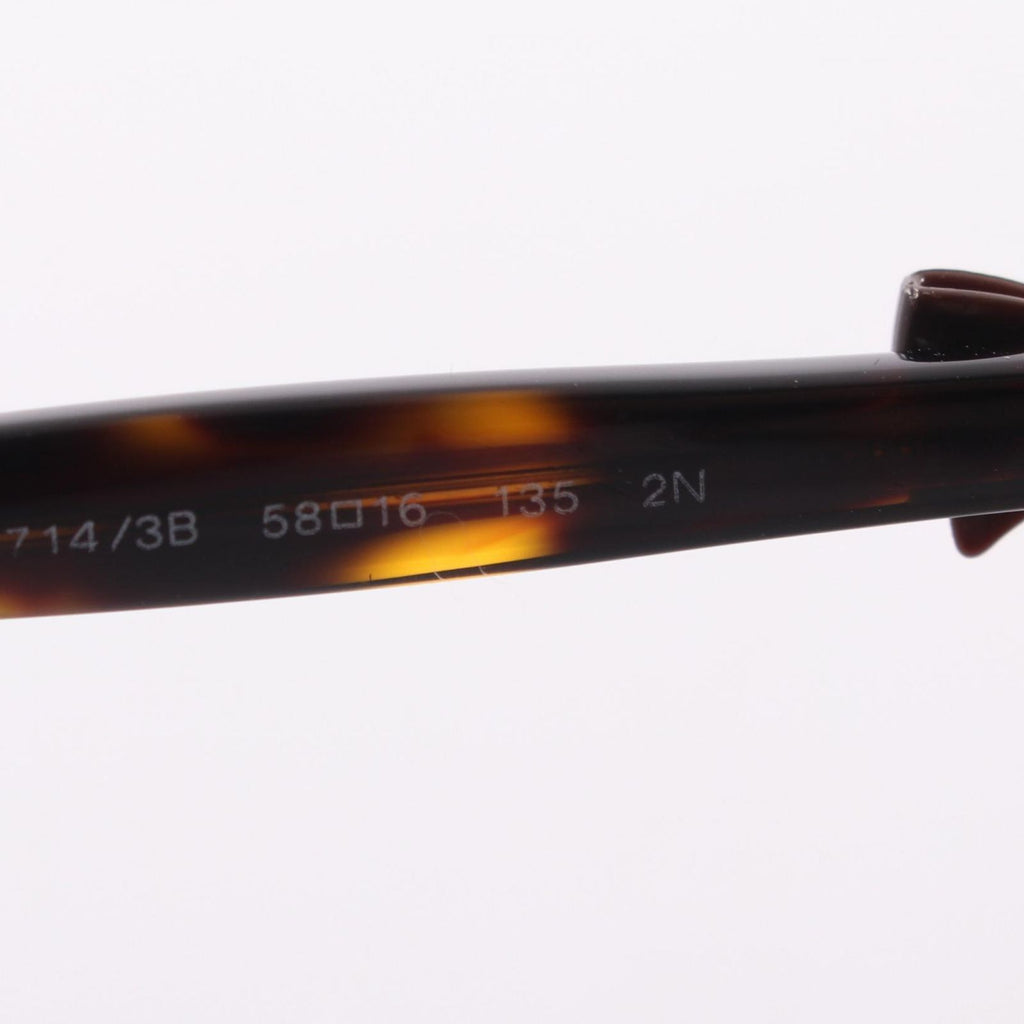 Chanel Sunglasses CC Logo Ribbon Gradient Lens Tortoiseshell Pattern Eyewear — view 5