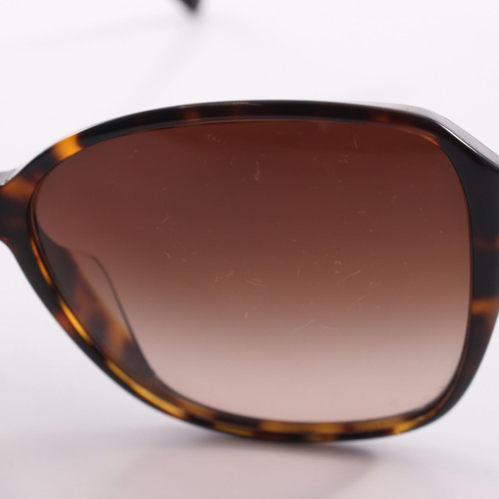 Chanel Sunglasses CC Logo Ribbon Gradient Lens Tortoiseshell Pattern Eyewear — view 9