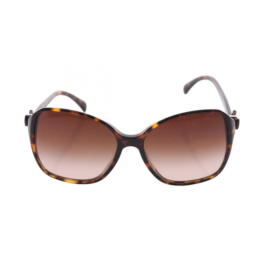 Chanel Sunglasses CC Logo Ribbon Gradient Lens Tortoiseshell Pattern Eyewear