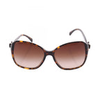 Chanel Sunglasses CC Logo Ribbon Gradient Lens Tortoiseshell Pattern Eyewear