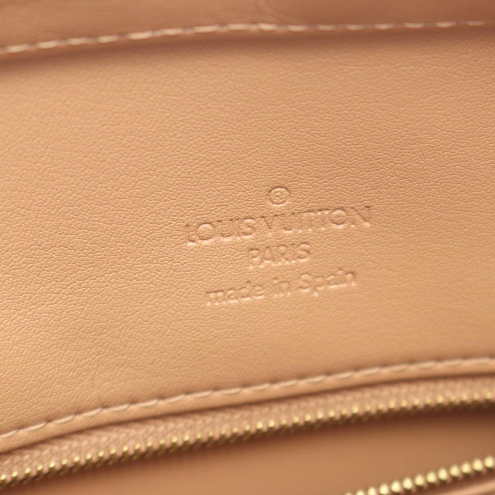 Louis Vuitton Handbag Houston Noisette Leather — view 4