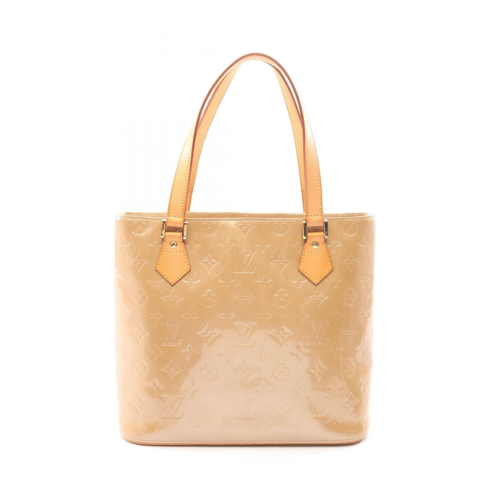 Louis Vuitton Handbag Houston Noisette Leather