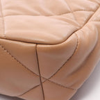 Chanel Shoulder Bag 19 Dizeneuf Quilted 2-Way Camel Lambskin 19 Chain — view 8