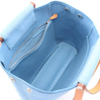Hermes Tote PM 2-Way Azur Natural Canvas Leather PM — view 3