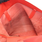 Celine Tote Horizontal Cabas Small Red Leather — view 5