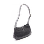 Gucci Shoulder Bag Jackie 007 Black Canvas Leather Mini — view 2