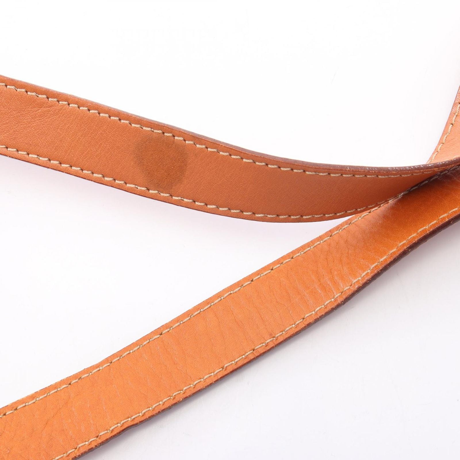 Celine Shoulder Bag Macadam Brown Canvas Leather — view 9