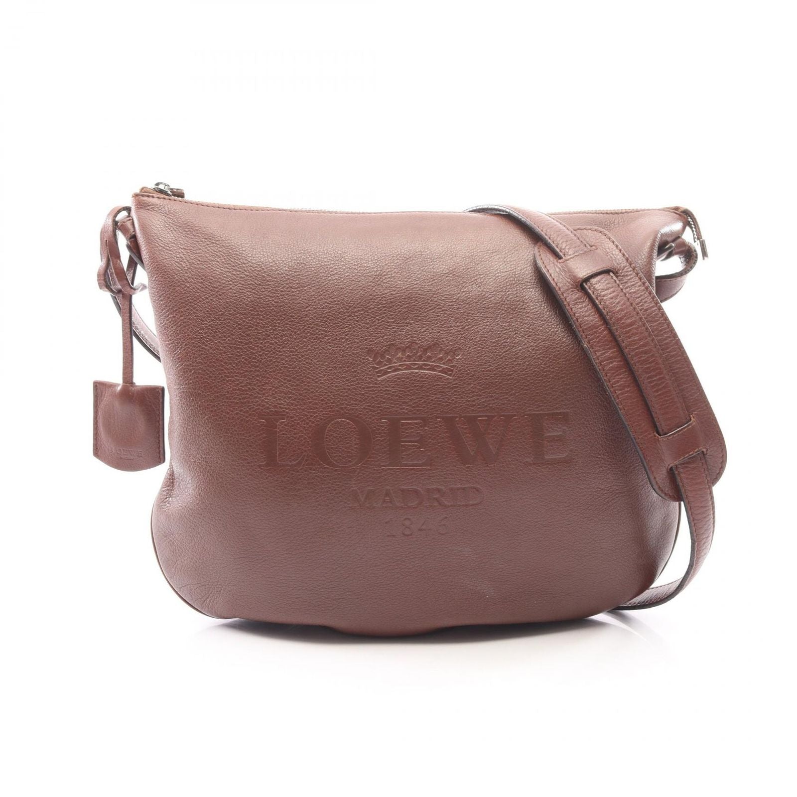 Loewe Shoulder Bag Heritage Brown Leather