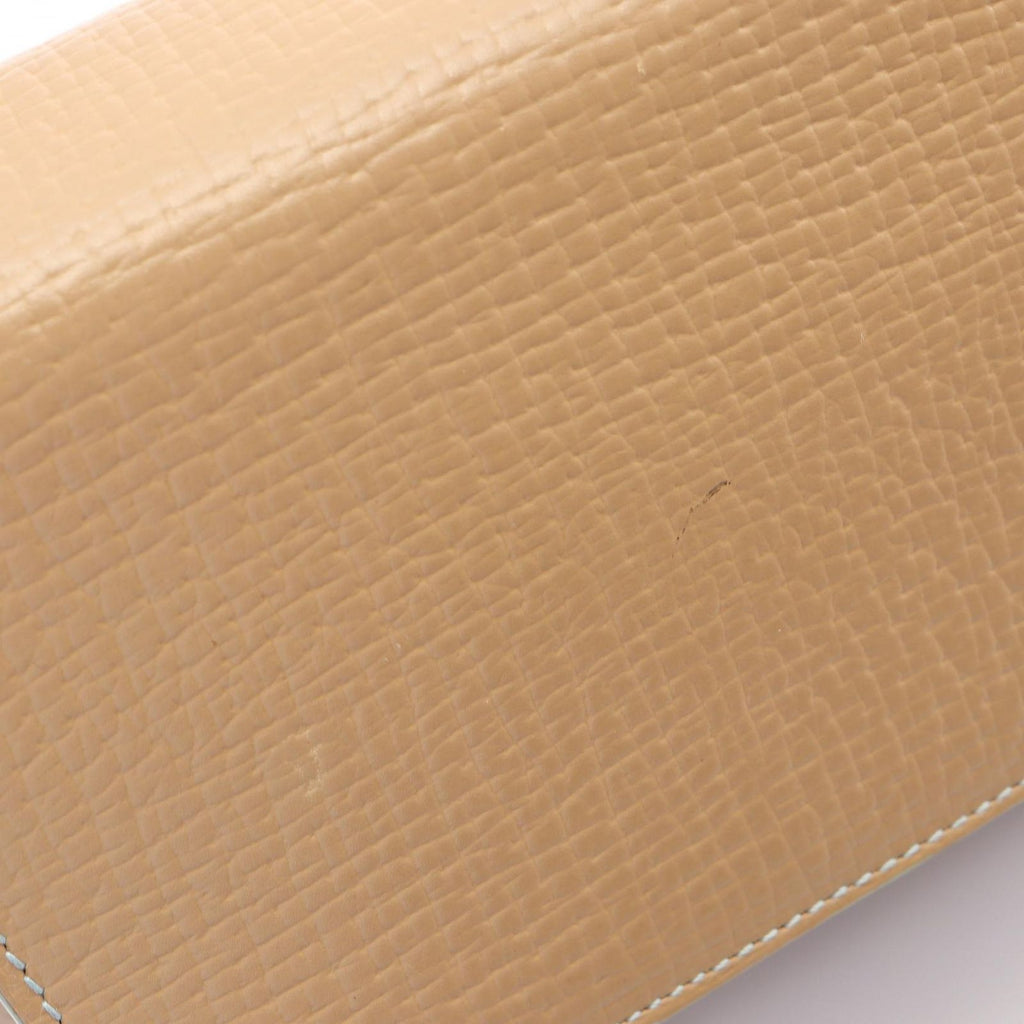 Loewe Shoulder Bag Logo Beige Leather — view 6