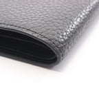 Louis Vuitton Bifold Wallet Portefeuille Multiple Noir Leather — view 8