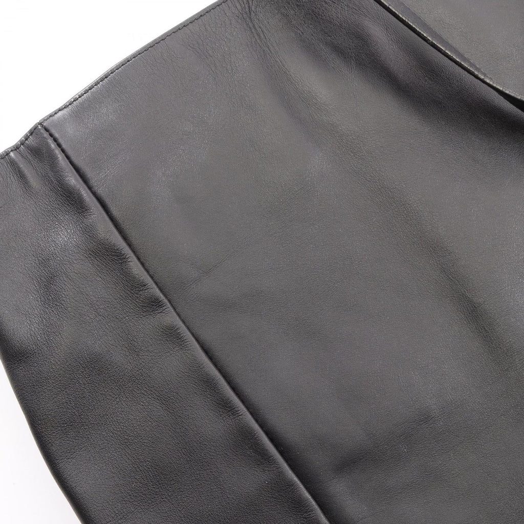 Saint Laurent Paris Tote Logo Black Leather — view 6