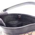 Gucci Shoulder Bag GG Canvas 001 Beige Black — view 5