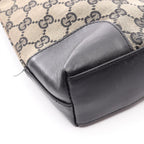 Gucci Shoulder Bag GG Canvas 001 Beige Black — view 9