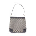 Gucci Shoulder Bag GG Canvas 001 Beige Black