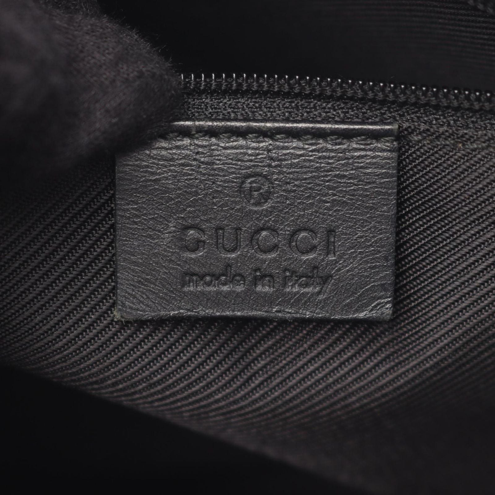 Gucci Shoulder Bag GG Canvas 001 Beige Black — view 4