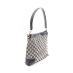 Gucci Shoulder Bag GG Canvas 001 Beige Black — view 2