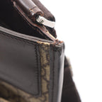 Gucci Shoulder Bag GG Supreme Beige Dark Brown Canvas Leather — view 9