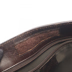 Gucci Shoulder Bag GG Supreme Beige Dark Brown Canvas Leather — view 5