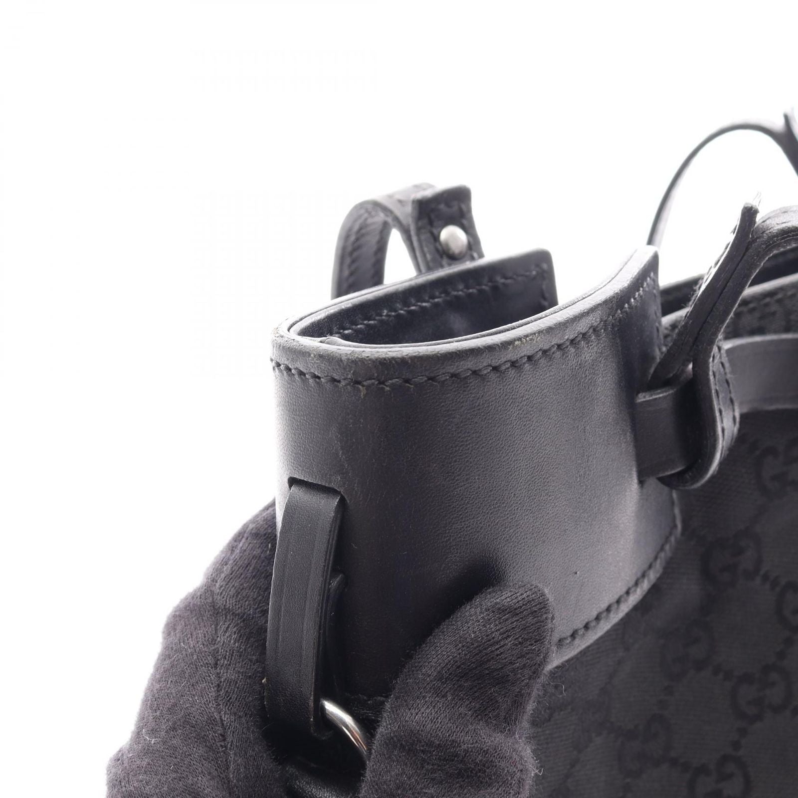 Gucci Tote GG Canvas Black — view 8