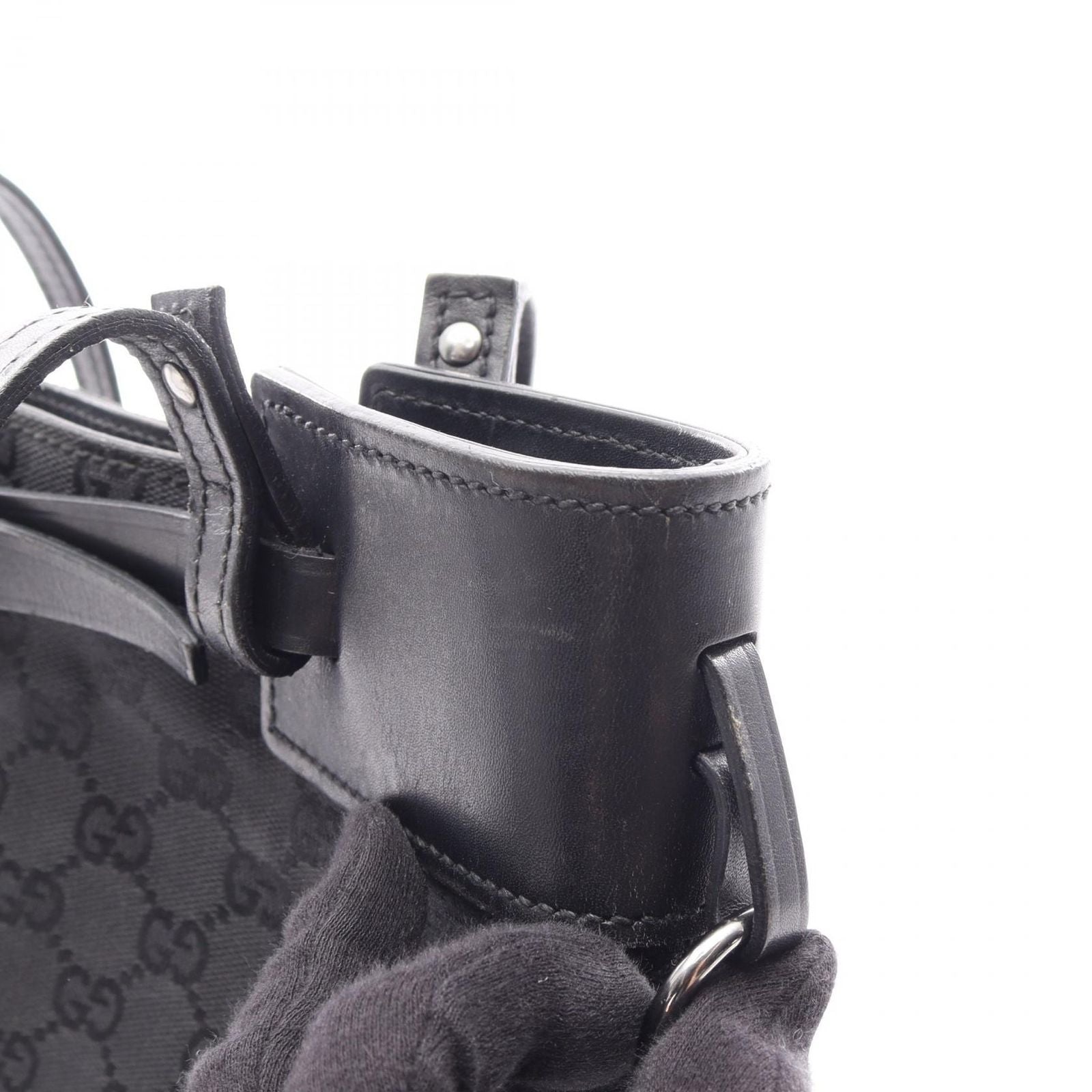 Gucci Tote GG Canvas Black — view 9