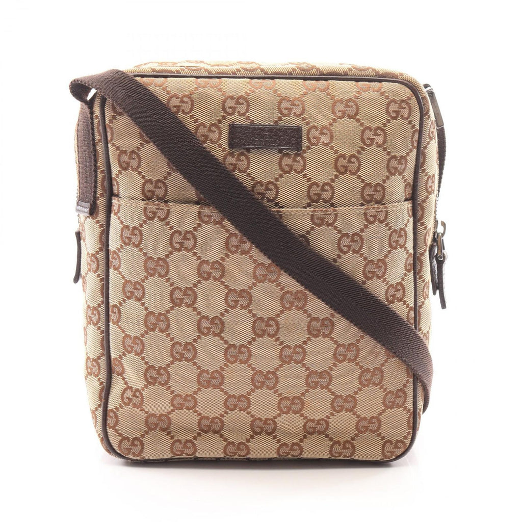 Gucci Shoulder Bag GG Canvas Beige