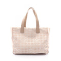Chanel Tote New Travel Line MM Pink Beige Leather New MM