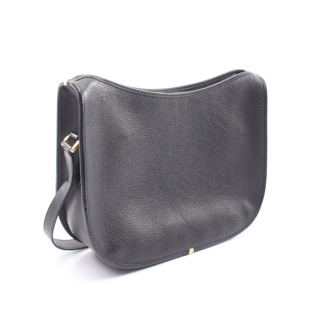 Gucci Shoulder Bag Vintage Interlocking 001 113 Black Leather — view 2