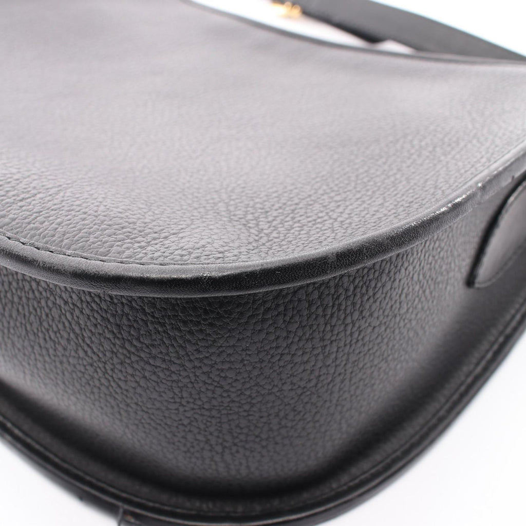 Gucci Shoulder Bag Vintage Interlocking 001 113 Black Leather — view 6