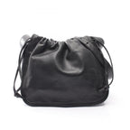 Loewe Shoulder Bag Anagram Black Leather