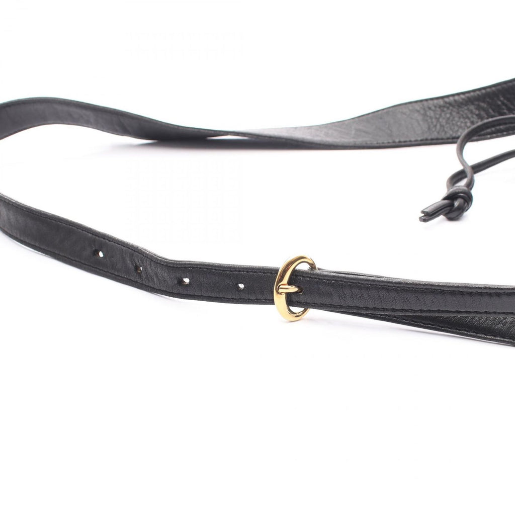 Loewe Shoulder Bag Anagram Black Leather — view 6