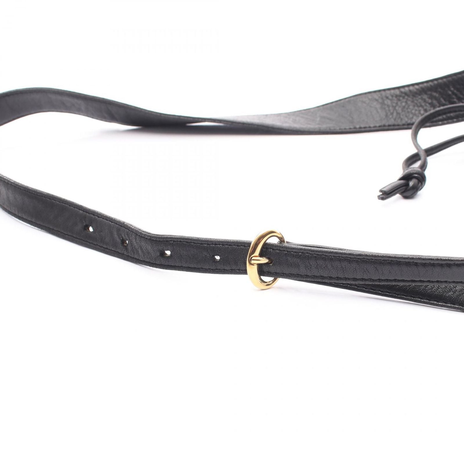 Loewe Shoulder Bag Anagram Black Leather — view 6