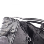 Loewe Shoulder Bag Anagram Black Leather — view 8
