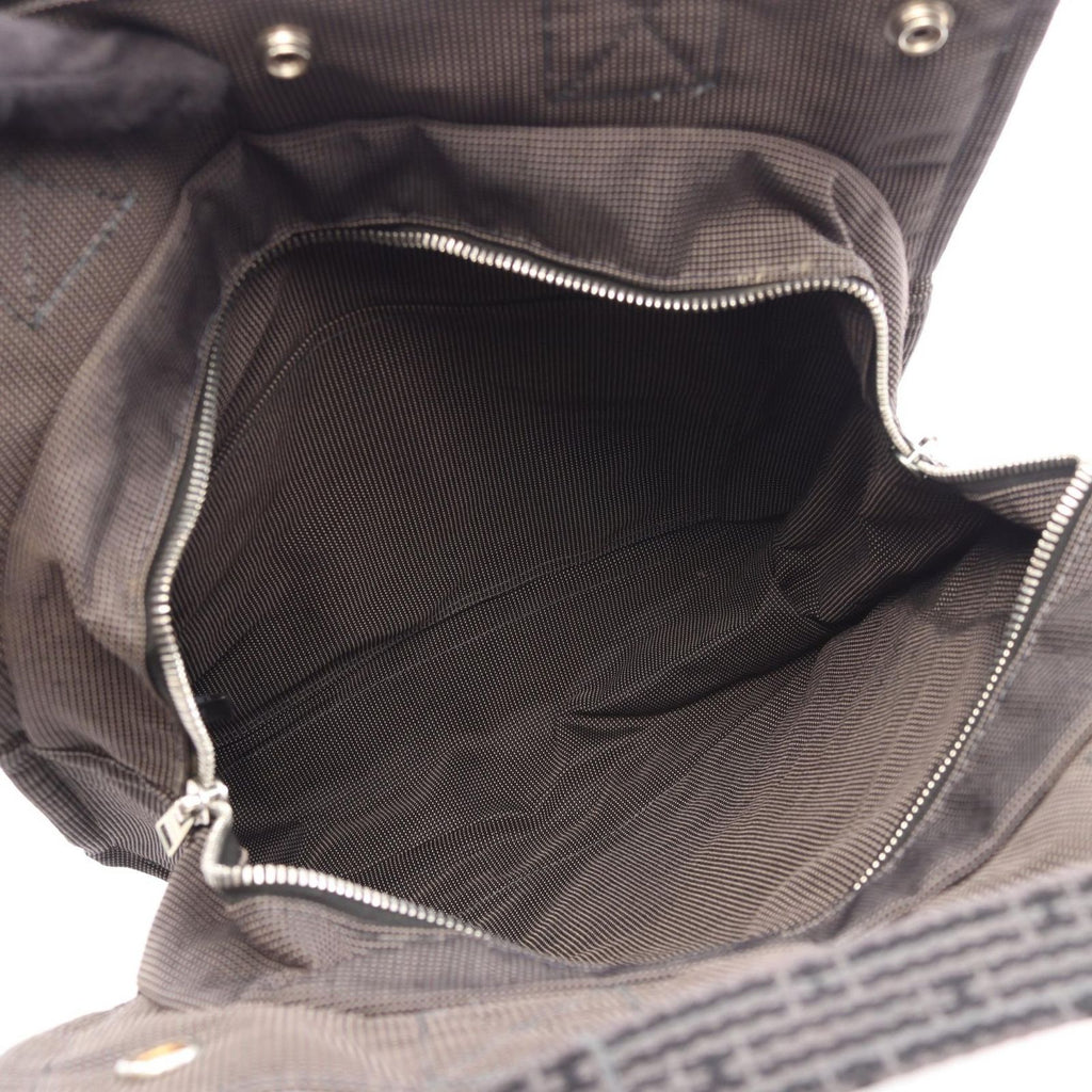Hermes Backpack Her Line a Dos MM Gray Canvas — view 3