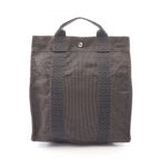 Hermes Backpack Her Line a Dos MM Gray Canvas