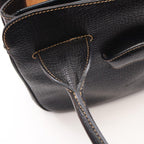 Loewe Shoulder Bag Barcelona Black Leather Hand — view 6