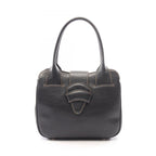 Loewe Shoulder Bag Barcelona Black Leather Hand