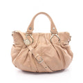 Celine Handbag Pillow Small 2-Way Beige Leather Shoulder