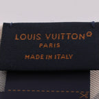 Louis Vuitton Scarf Bandeau BB Monogram Silhouette Gray Ribbon Silk — view 4