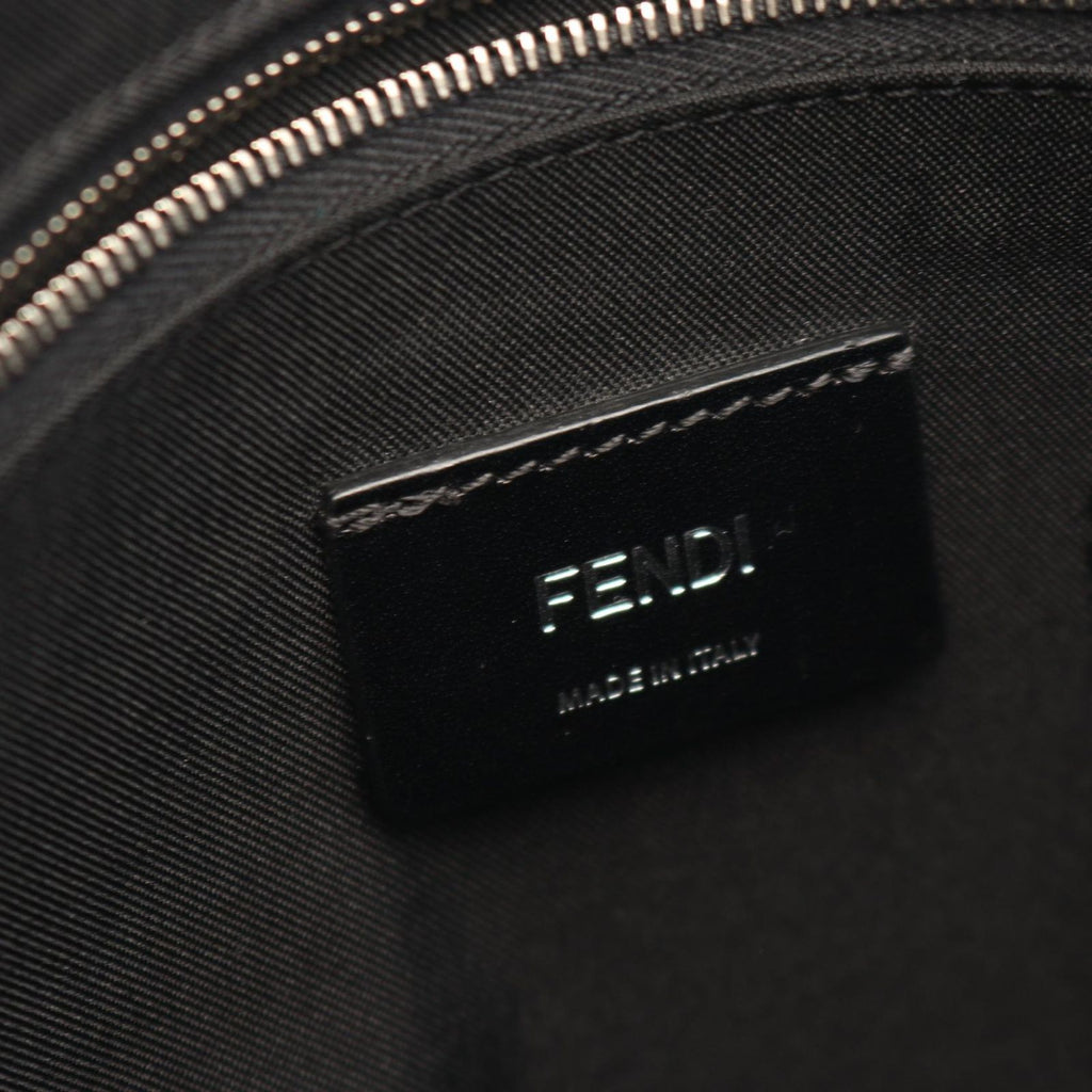 Fendi Tote Bugs Monster Black Nylon Leather — view 4