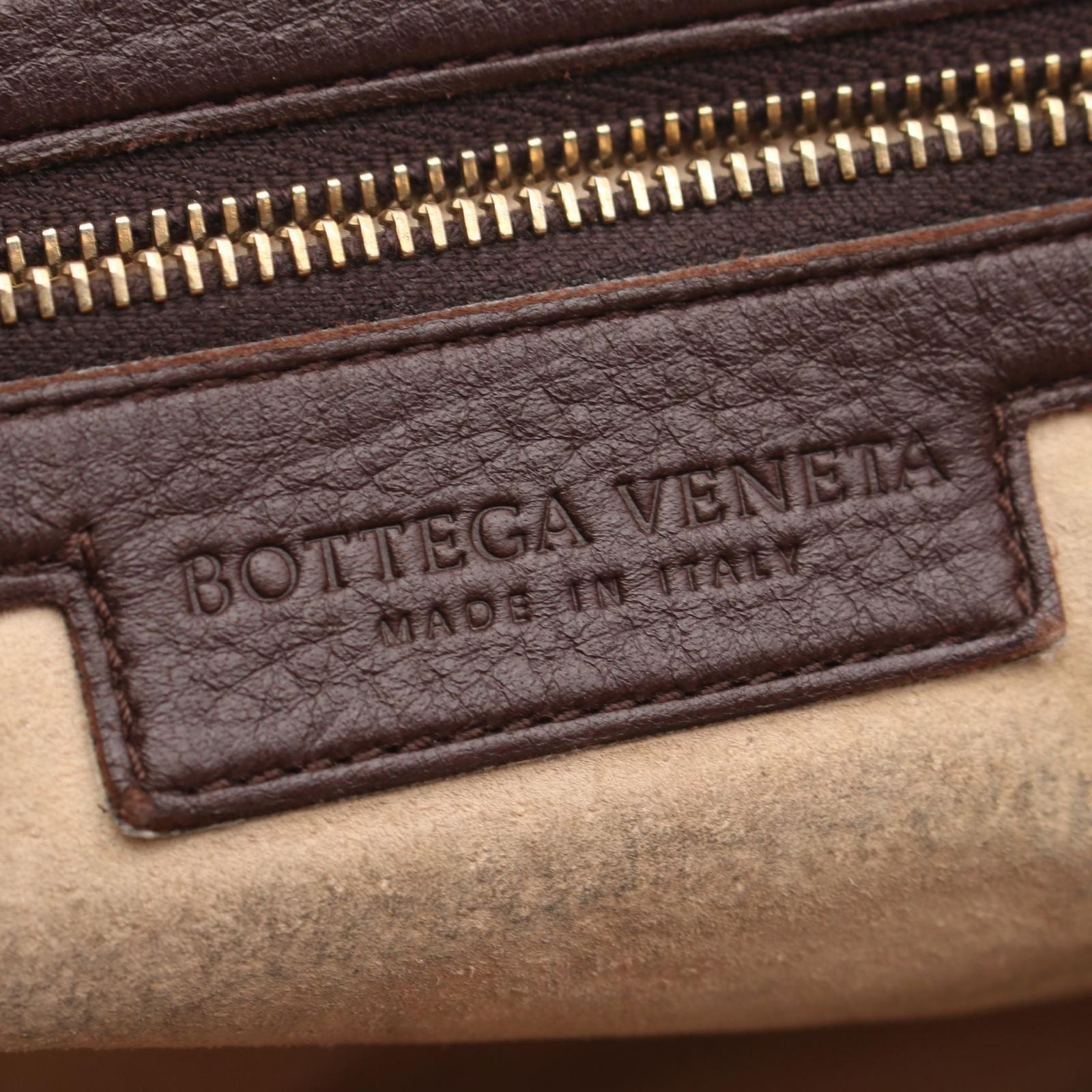 Bottega Veneta Shoulder Bag Brown Leather — view 4