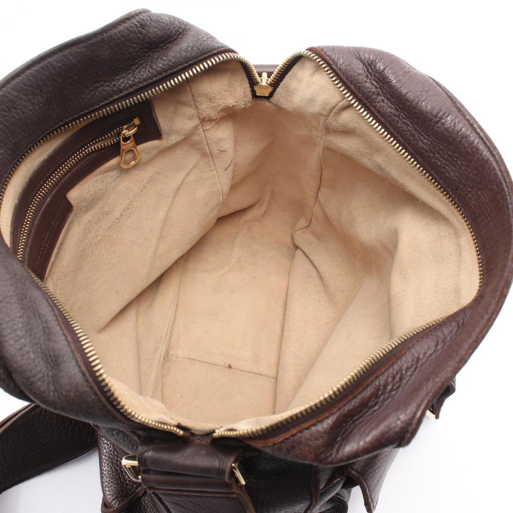 Bottega Veneta Shoulder Bag Brown Leather — view 3