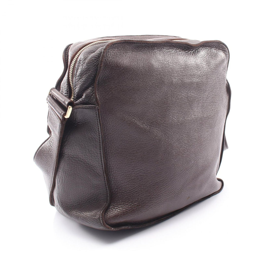Bottega Veneta Shoulder Bag Brown Leather — view 2