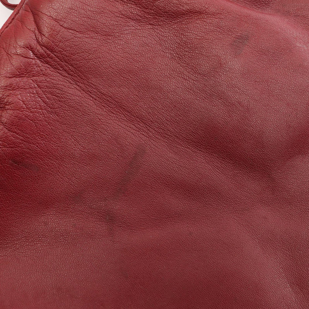 Loewe Shoulder Bag Anagram Bordeaux Leather — view 7